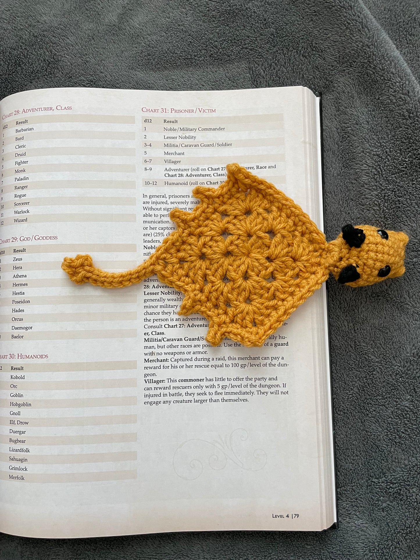 Book Dragon - Crochet Dragon Bookmarks
