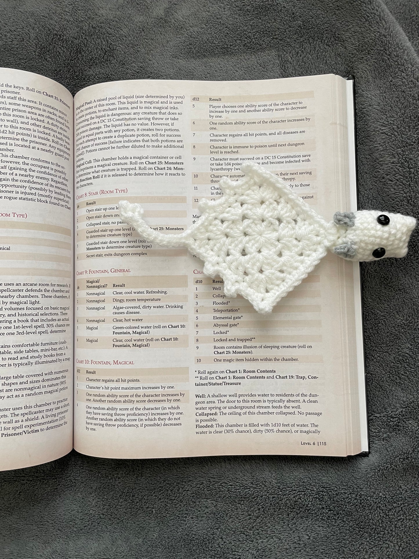 Book Dragon - Crochet Dragon Bookmarks