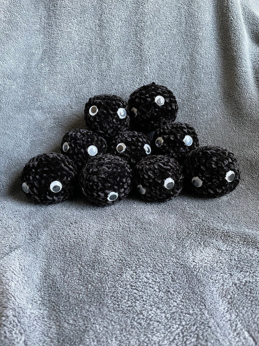 Plushie inspired by soot sprites