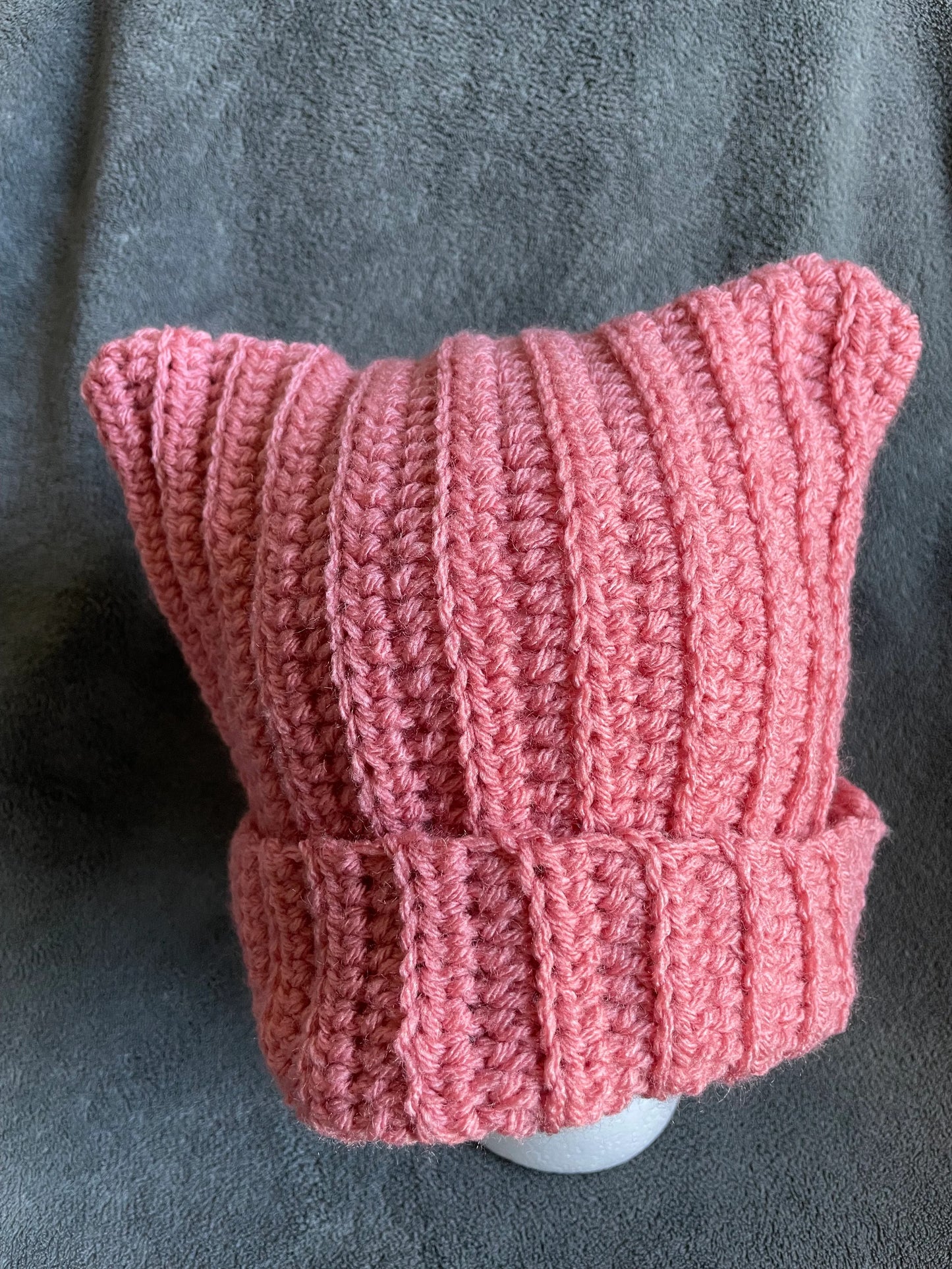 Pink Cat Ear Hat