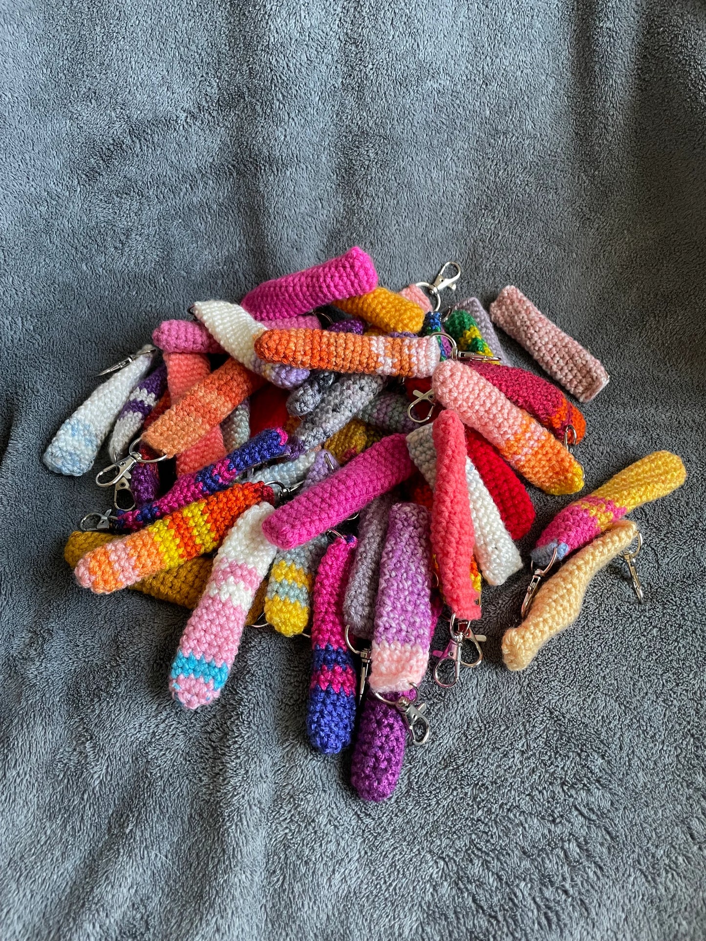 Mystery Marble Fidget Keychain - set of 2