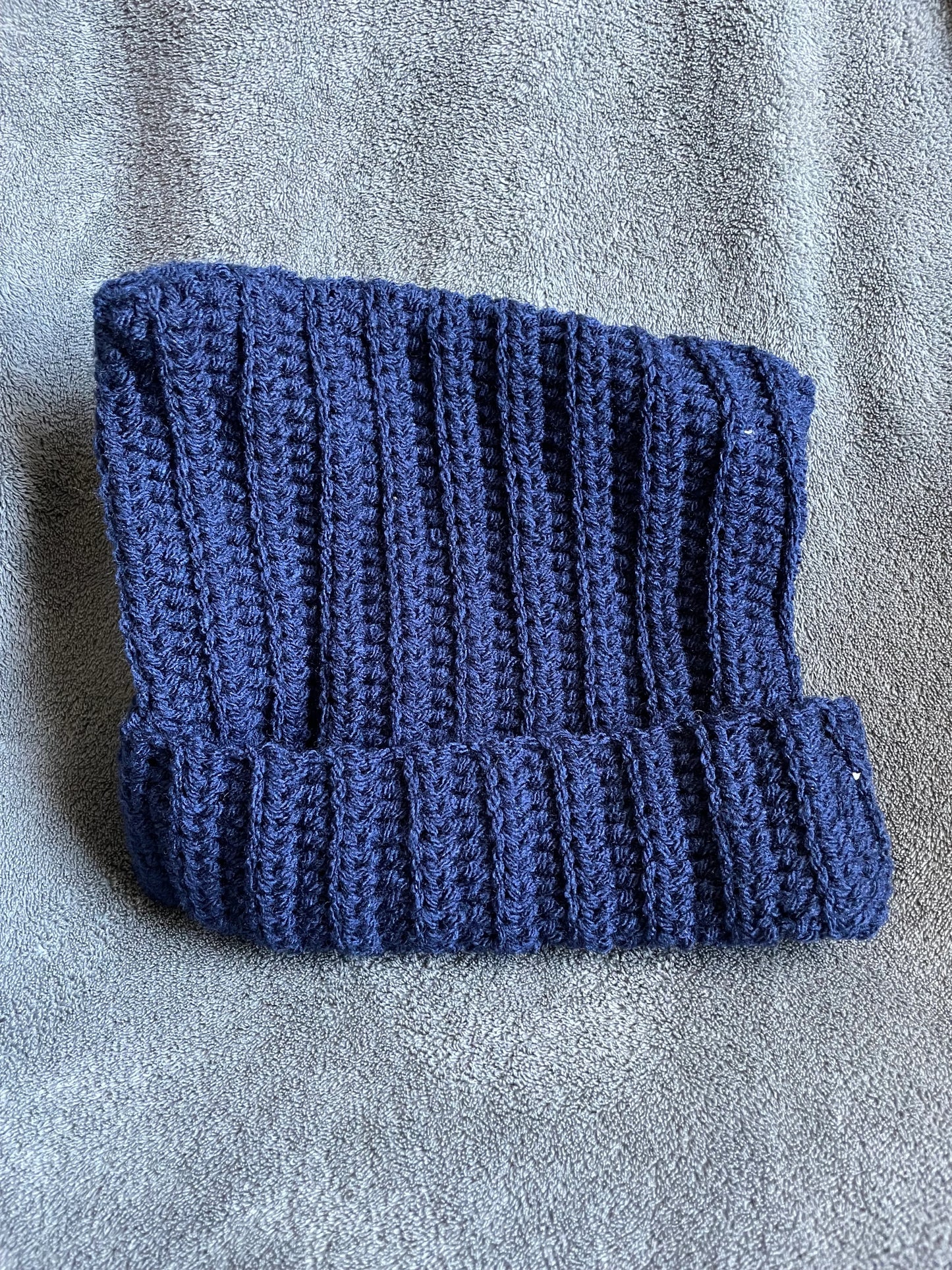 Navy Cat Ear Hat