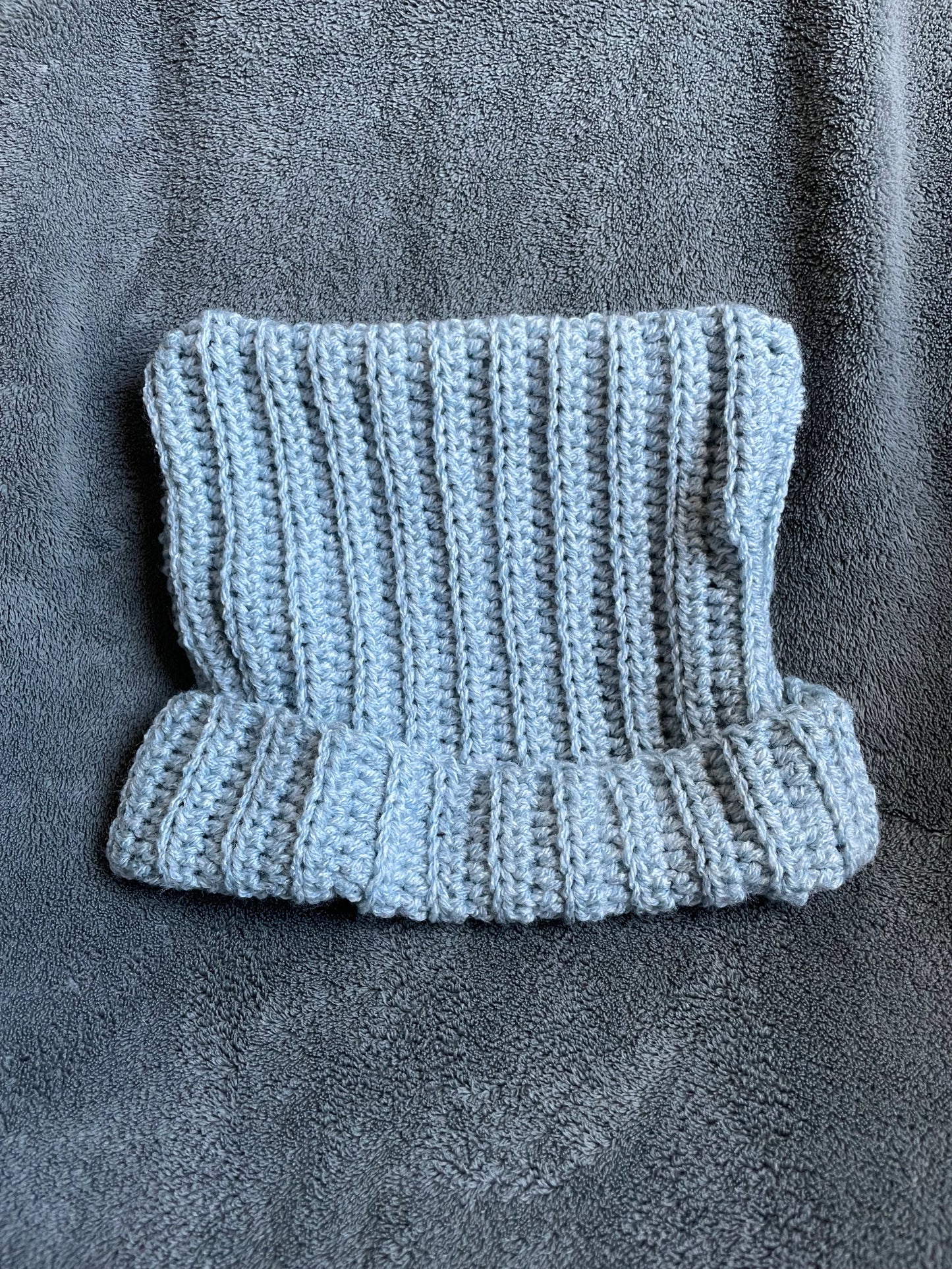 Heathered Blue Cat Ear Hat