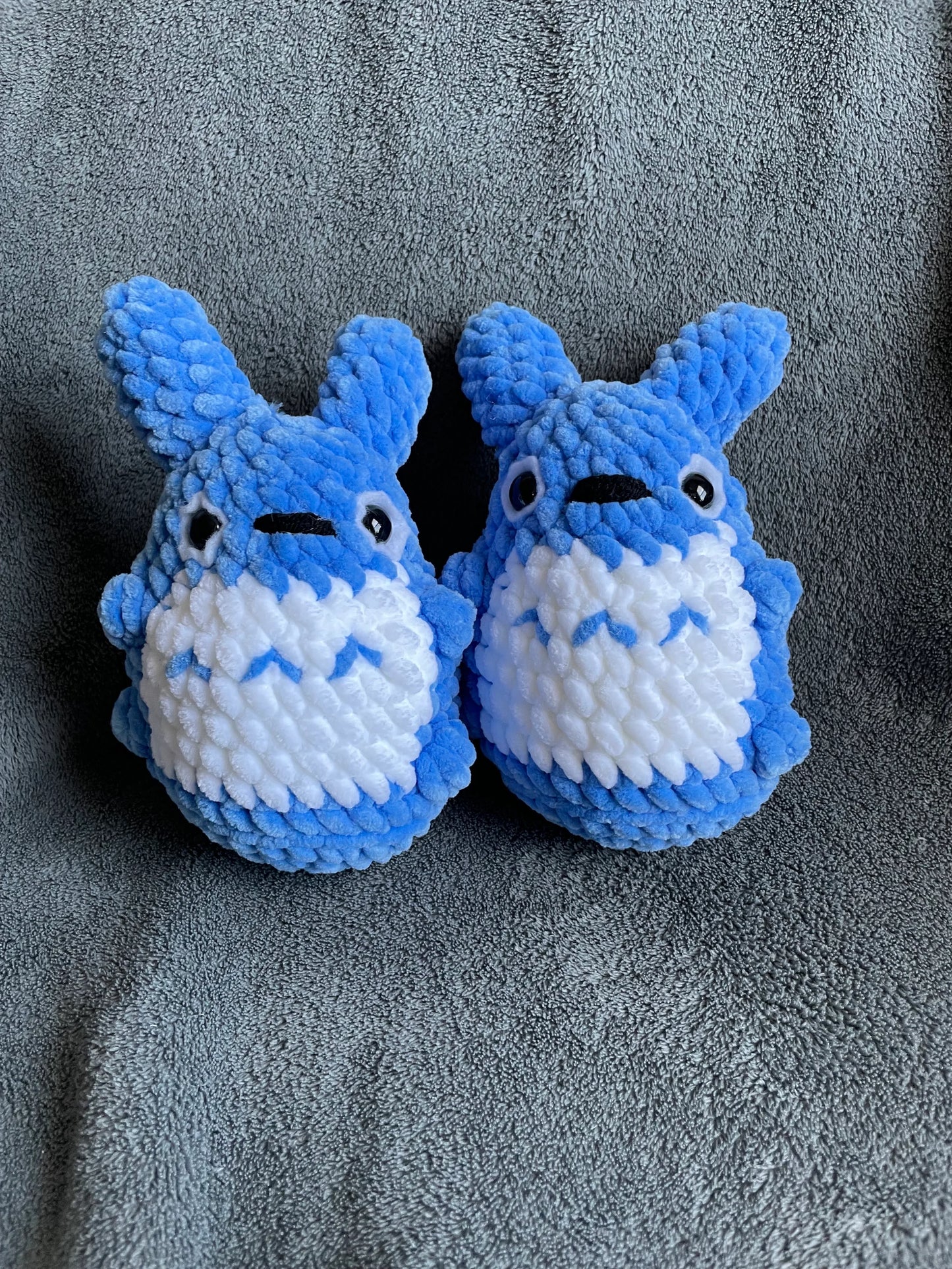 Blue Plushie Inspired by Totoro