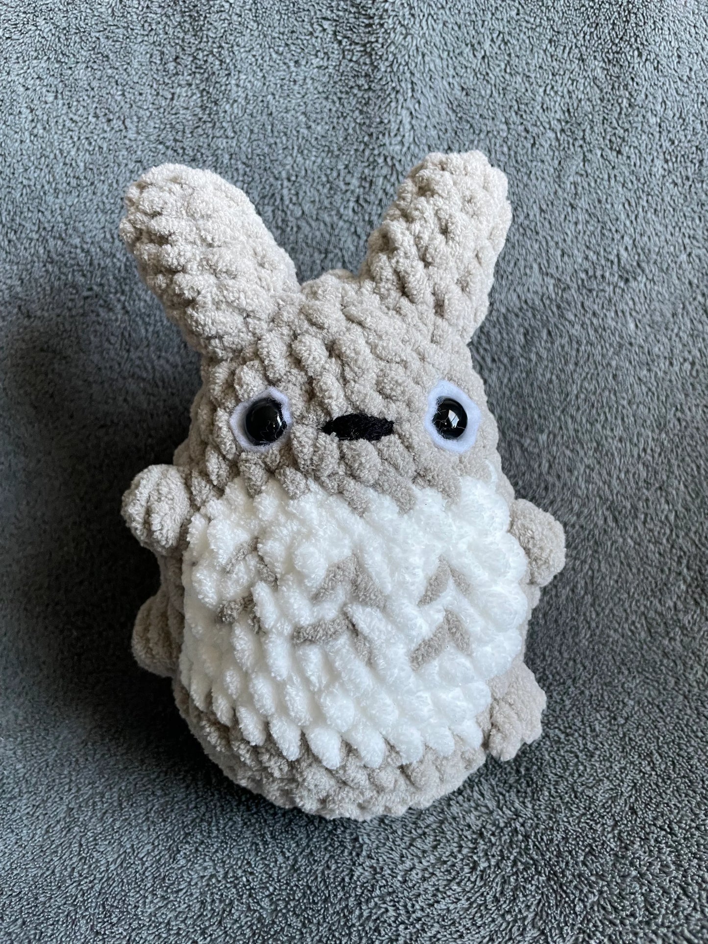 Grey Plushie Inspired by Totoro