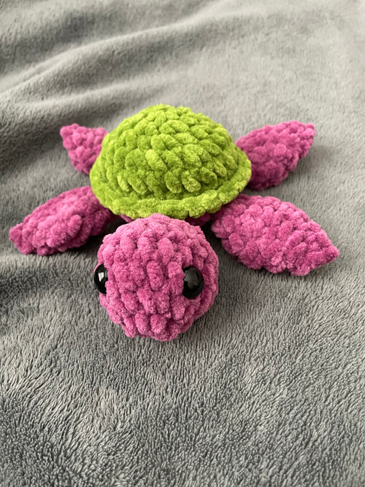 Small Two-Tone Turtle Plushies