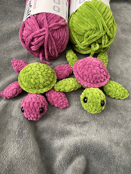 Small Two-Tone Turtle Plushies