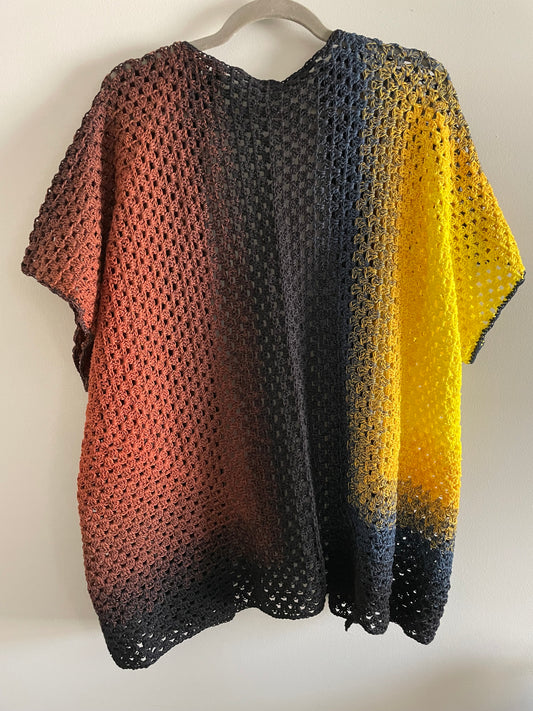 Summer Sunflower Color Cardigan