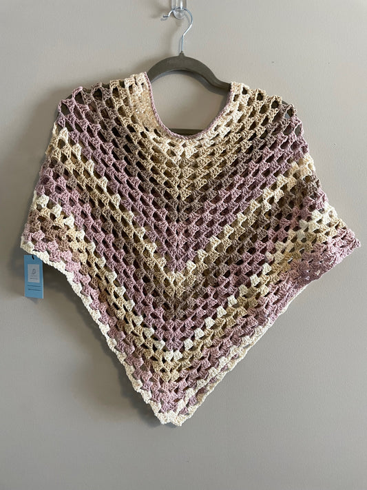 Neutral Shades Poncho