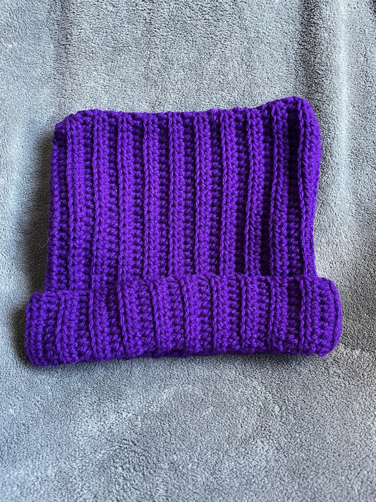 Purple Cat Ear Hat