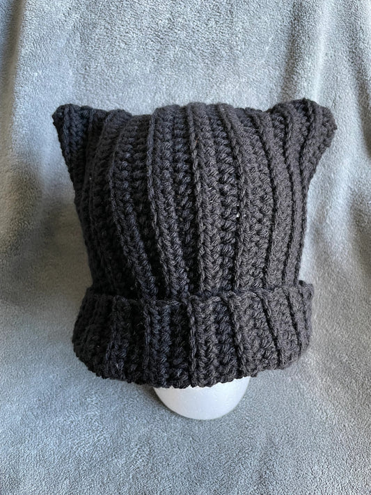 Black Cat Ear Hat