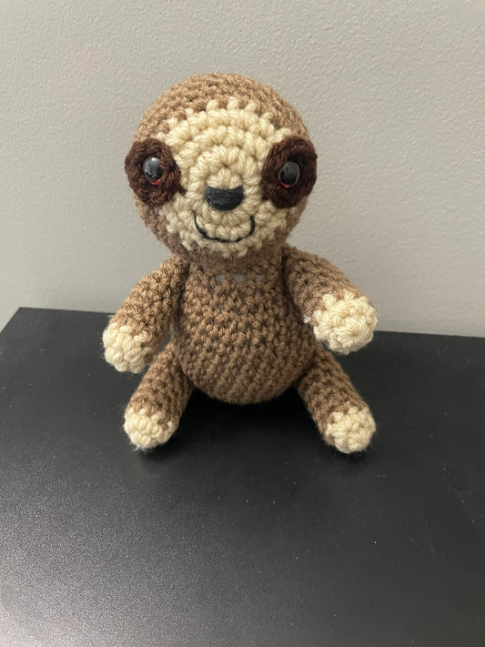 Small Sloth Crochet Pattern